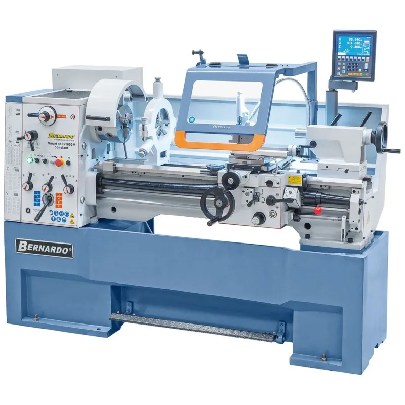 BERNARDO Universaldrehmaschine mit stufenloser Drehzahl – Modell Smart 410 x 1000 V-constant inkl. 3-Achs-Digitalanzeige