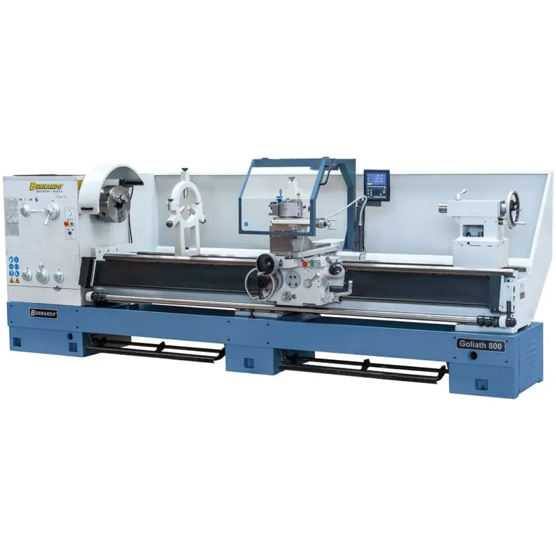 BERNARDO Universaldrehmaschine – Modell Goliath 800 x 3000 inkl. 3-Achs-Digitalanzeige