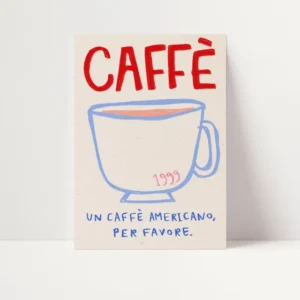 Caffè 1999 | Coffee Print | UNFRAMED