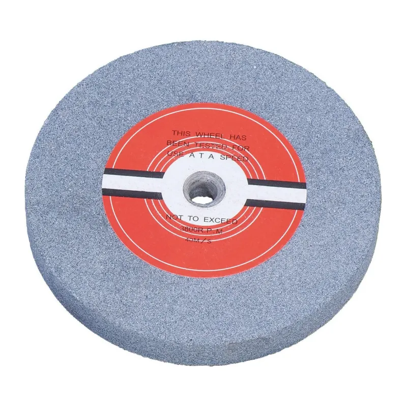 BERNARDO Schleifscheibe für Doppelschleifer – Modell Schleifscheibe 200 x 25,4 x 15,88 mm - K60