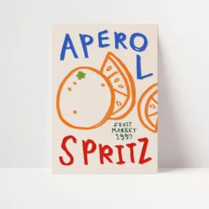 Aperol Spritz | 1999 Cocktail Print | UNFRAMED