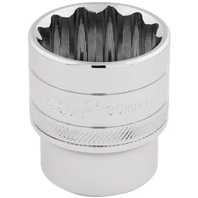 Draper Tools 1/2" - Stecknuss, Steckschlüssel 30mm, 12-seitig D33586