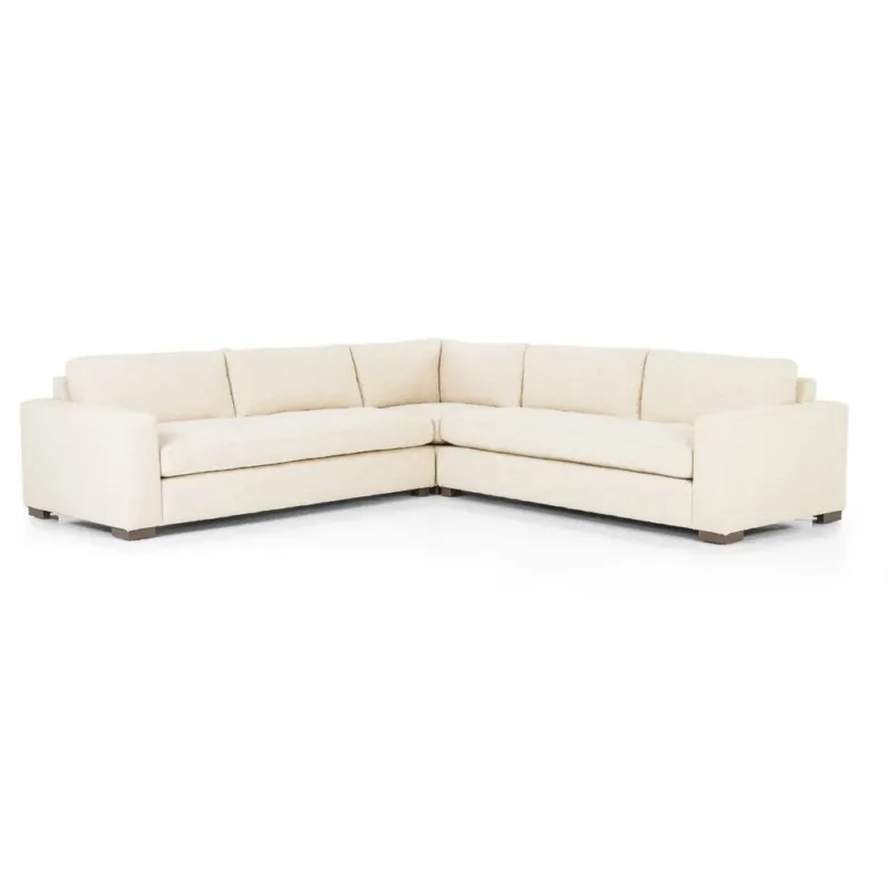 Boone 3-PC Sectional | Thames Cream
