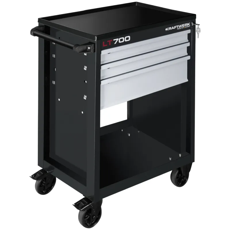 KRAFTWERK LT LINE Service-Werkstattwagen LT700 – 3 Schubladen, Made in Germany - KW-101.103.200