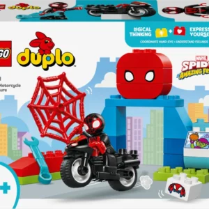 Lego Duplo Spiderman Spin's Motorcycle Adventure