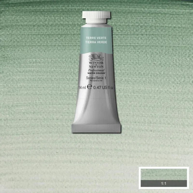 Winsor & Newton Professional Watercolour Series 1 14ml - Terre Verte