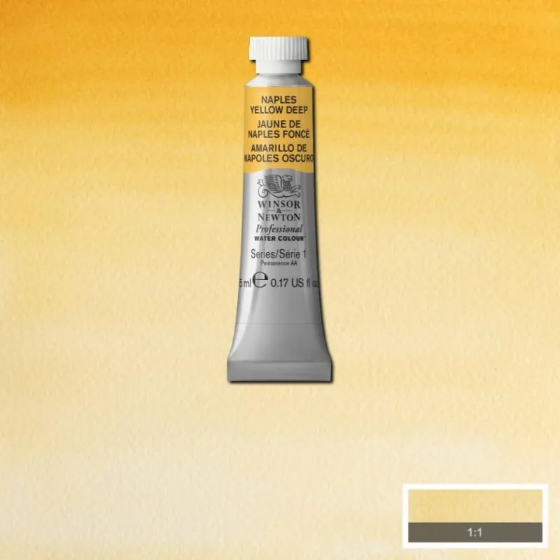 Naples Yellow Deep 5ml - S1 Professional Watercolour