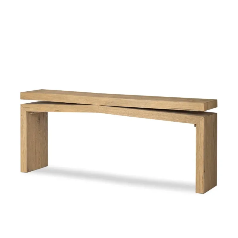Matthes 79" Console Table | Worn Oak