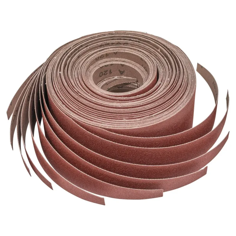 BERNARDO Schleifbänder für Holz – Modell Gewebeschleifband-Kombiset f. ZSM 560 / ZSM 560 - 2 / ZSM 560 Vario, K 60 / 80 / 100 / 120 / 180 (je 2 Stk.)