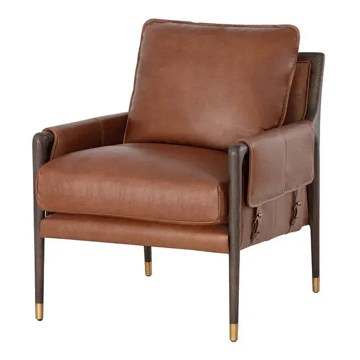 Mauti Armchair | Tobacco Leather