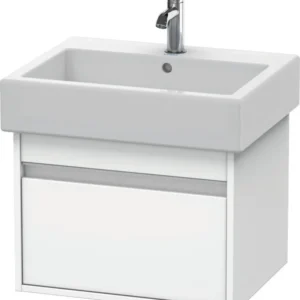 Duravit Ketho Waschtischunterbau wandhängend 440x550x410mm 1 Auszug weiß matt