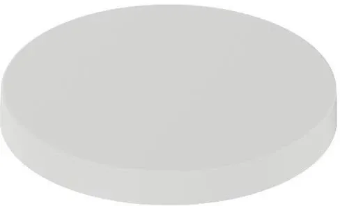 KEUCO Stülpglas-Deckel Collection Moll 12752 – Weißer Kunststoff-Deckel, mattiert