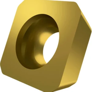 PRAMET Fräswendeschneidplatte SPEW 1204ADEN:M8330 PVD beschichtet Gold