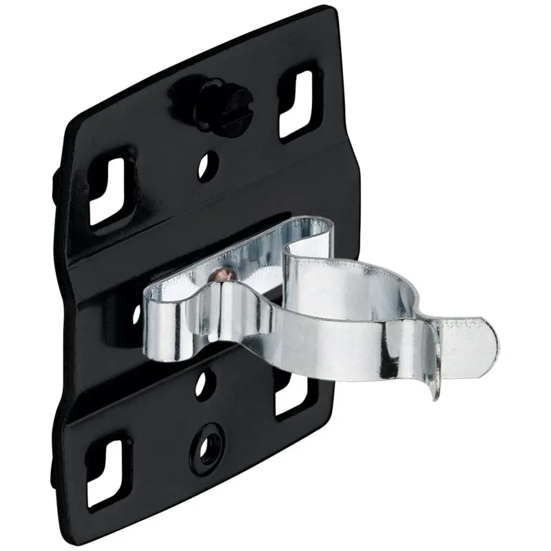 KRAFTWERK Werkzeugklemme für Vierkantlochwand, große Grundplatte, 25 mm - KW-145.123.025