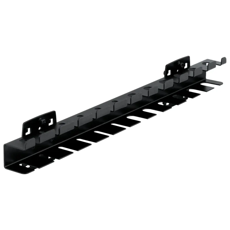 KRAFTWERK 30 mm Schraubendreherhalter für Vierkantlochwand, 12 Plätze, 390 x - KW-145.129.390