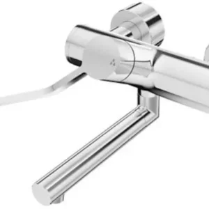 SCHELL VITUS VW-AH-T Aufputz-Waschtischarmatur mit Thermostat und Klinik-Armhebel, chrom