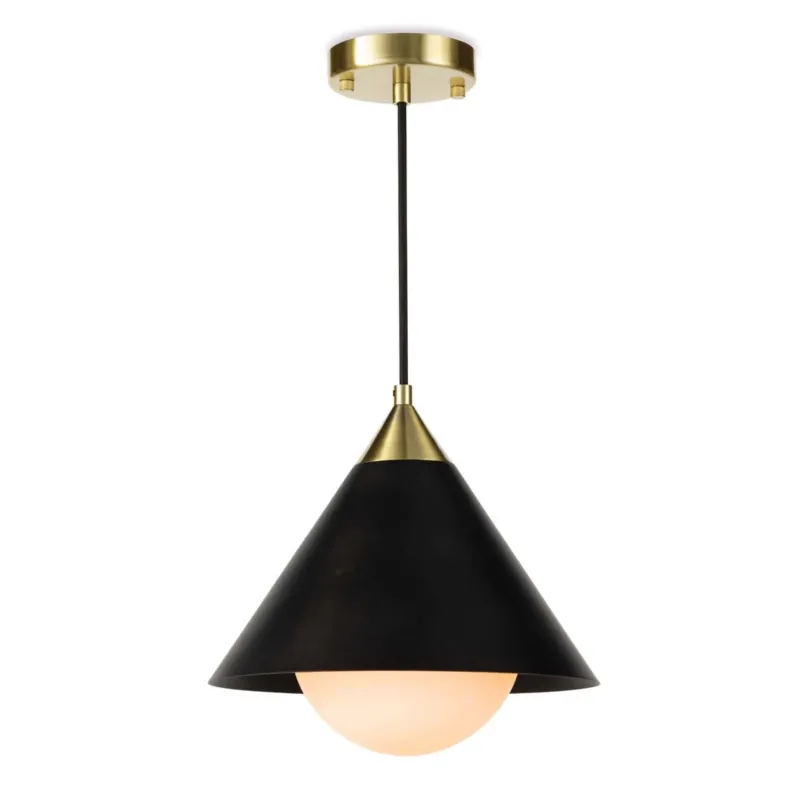 Fredericton Floor Model | Hilton Pendant | Black