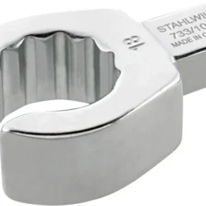 STAHLWILLE Einsteckringschlüssel 733/10 – 10 mm SW, 9x12 mm Aufnahme, Chrom-Alloy-Stahl