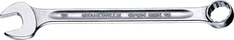 STAHLWILLE Ringmaulschlüssel OPEN BOX 13 SW 5,5 mm, Länge 100 mm, Form A, Chrom-Alloy-Stahl