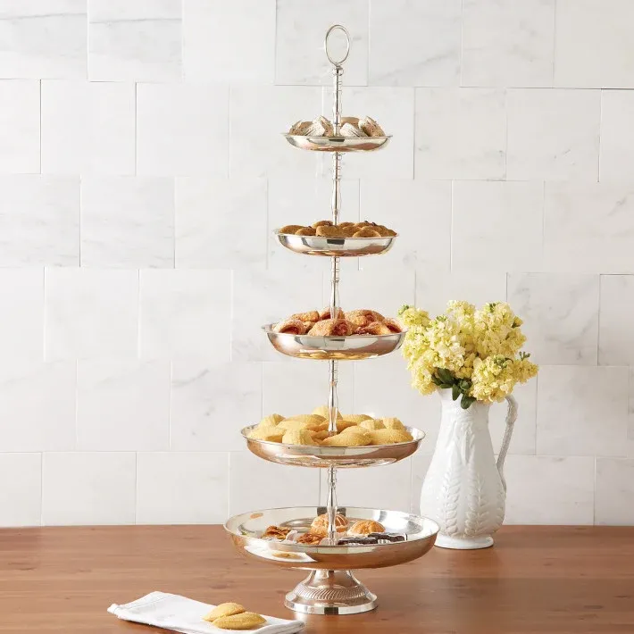 Two's Company Le Grande Buffet 5 Tier Center Piece Pedestal