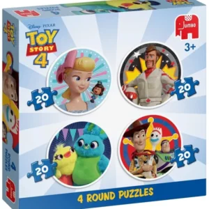 Toy Story 4 - 4 in 1 Round puzzle