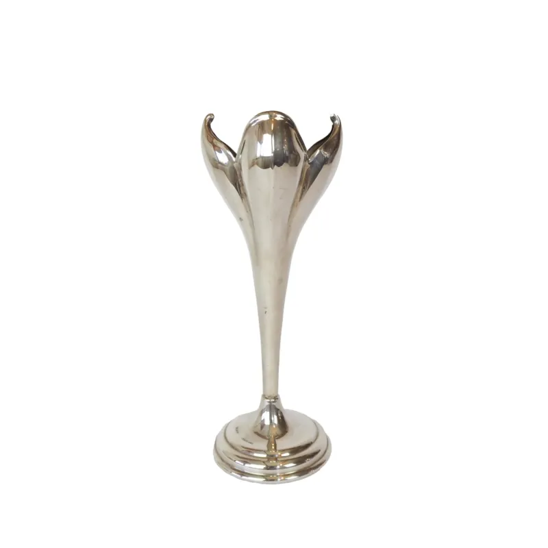 Vintage Silver Plate Flower Vase