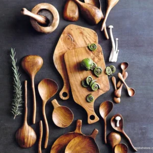 Roost Teak Wood Cutting Boards Centered