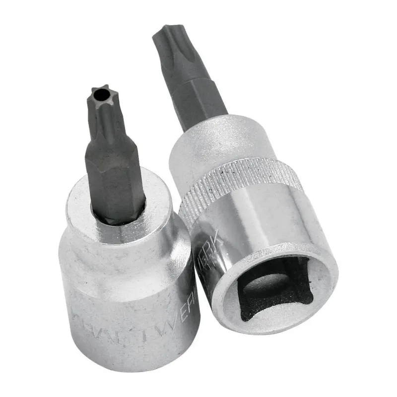 KRAFTWERK PRO LINE 3/8" Schraubendreher-Steckschlüsseleinsatz Innen TX, TORX mit Bohrung, TS20 - KW-205320
