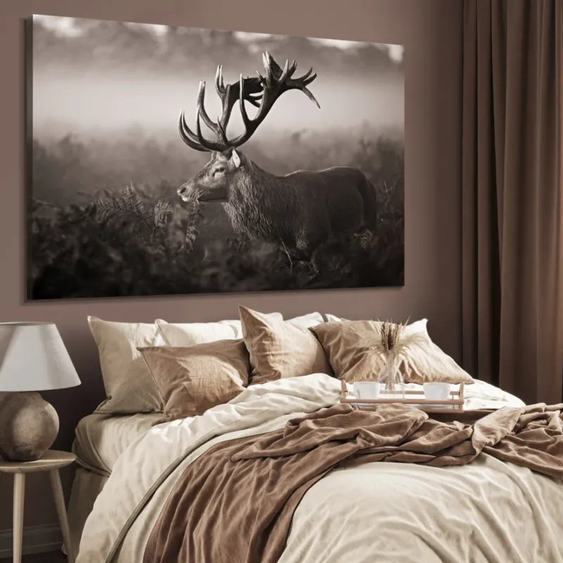Ljuddämpande tavla - Deer's Graceful Haven