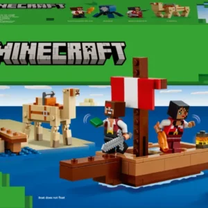 Lego Minecraft The Pirate Ship Voyage
