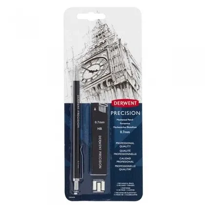 Precision Mechanical Pencil HB 0.7mm Set