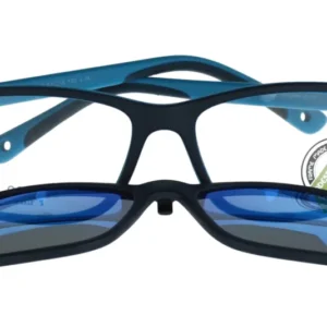 Gafas Graduadas Nanovista Fangame Clic 3.0 NAO3030452SC Bicolor Azul Mate Cian 52 15