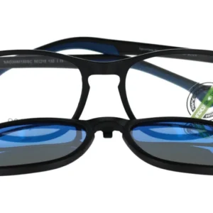Gafas Graduadas Nanovista Power Up Clic 3.0 NAO3080150SC Negro Mate-Azul 50 15
