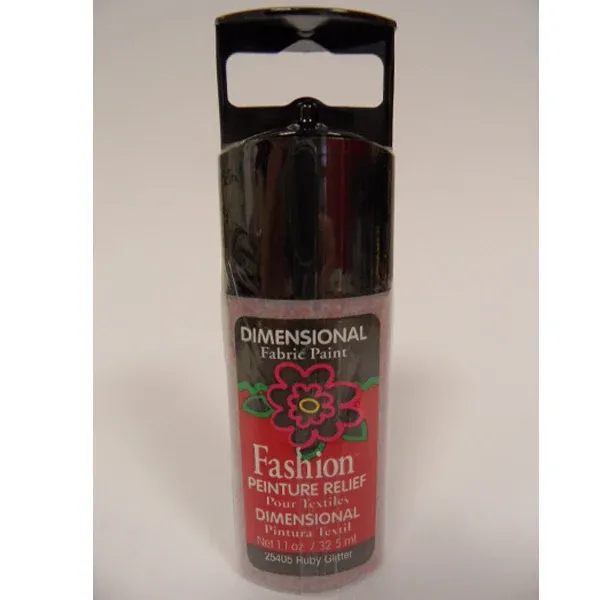 PLAID FASHION DIMENSIONS GLITTER RUBY 32.5ML