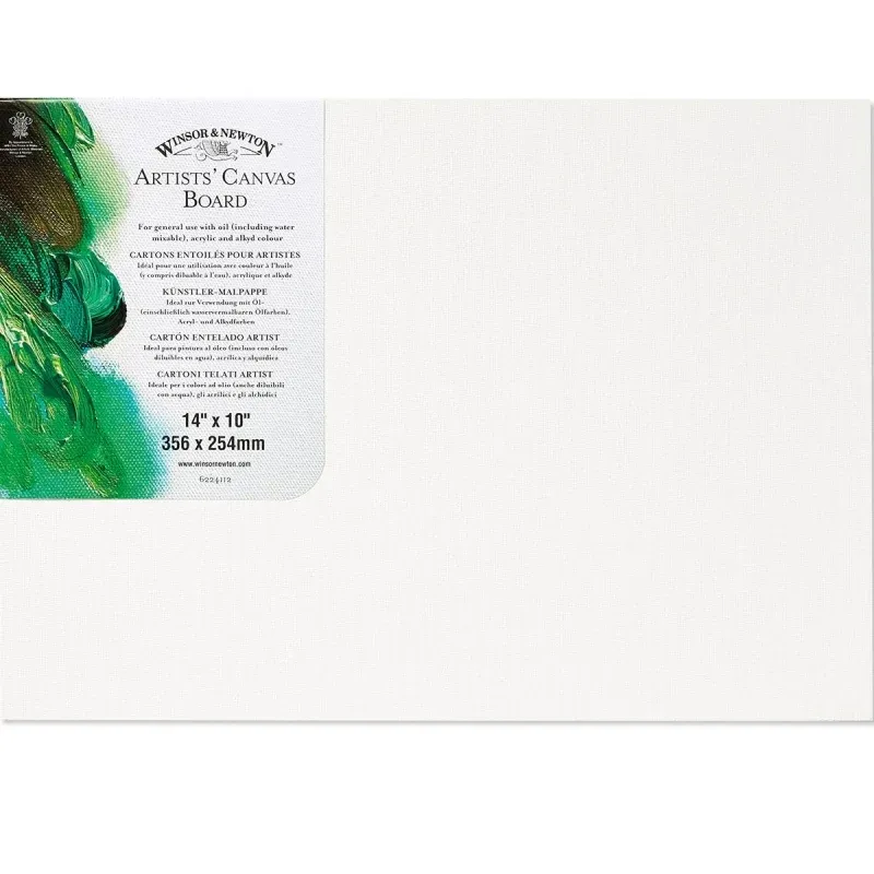 Winsor & Newton Artists' Canvas Board - 14" x 10"/ 356 x 254mm