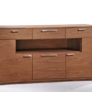 34' Walnut Veneer And Mdf Buffet By Homeroots | Sideboards | Modishstore
