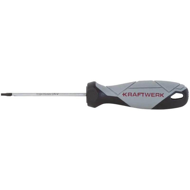KRAFTWERK BASIC LINE 75 mm Schraubendreher TX, TORX T10, - KW-305.103.010