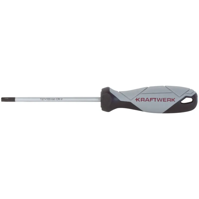KRAFTWERK BASIC LINE 100 mm Schraubendreher TX, TORX T27, - KW-305.103.027