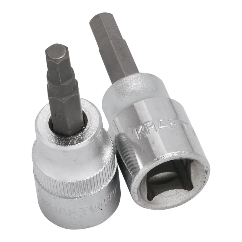 KRAFTWERK 12 mm PRO LINE 1/2" Schraubendreher-Steckschlüsseleinsatz Innen Sechskant - KW-326012