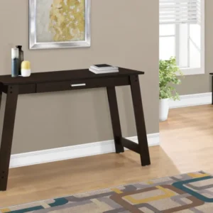 Cappuccino Particle Board Storage Drawer Computer Desk By Homeroots | Desks | Modishstore