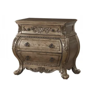 Vintage Oak Wood Nightstand By Homeroots | Nightstands | Modishstore