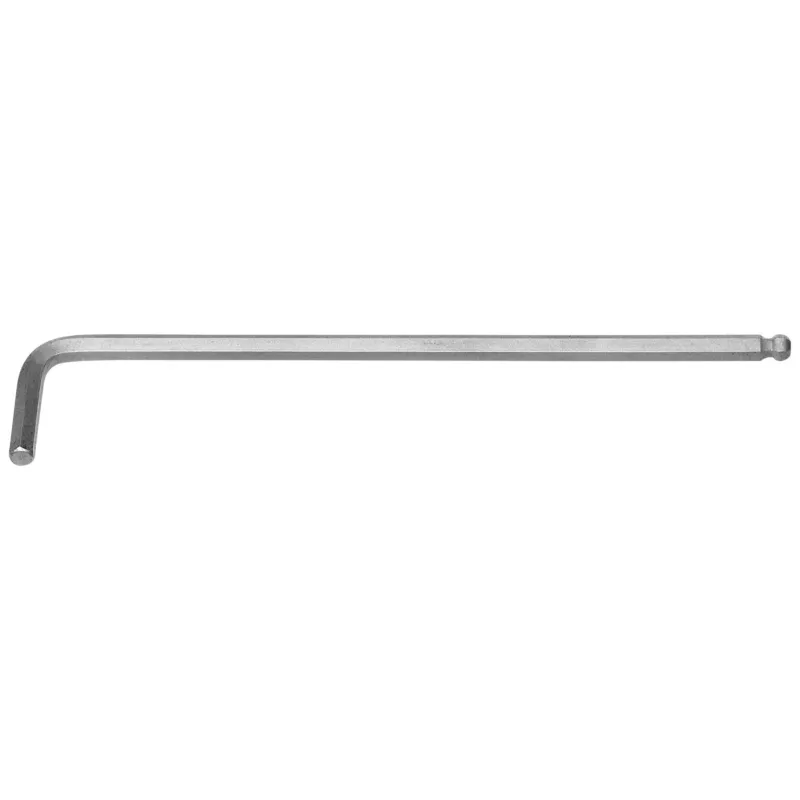 KRAFTWERK 6 mm PRO LINE Winkelschraubendreher mit Kugelkopf Innen Sechskant, extra lang, - KW-3604-6