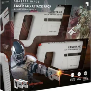 Sharper Image Toy Laser Tag Handtank Attack Pack of 2
