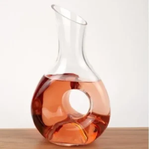 O So Pretty 10 Mouth Blown Crystal Carafe By Homeroots | Sculptures | Modishstore