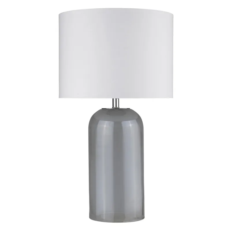 Trend Home 1-Light Polished Nickel Table Lamp By Homeroots - 399172 | Table Lamps | Modishstore