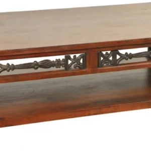 Brown Rectangular Wooden Coffee Table By Homeroots | Coffee Tables | Modishstore