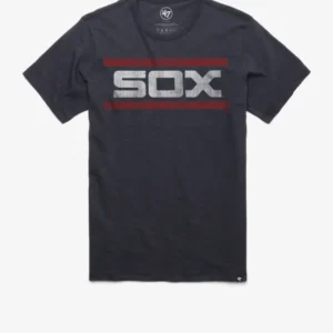 CHICAGO WHITE SOX COOPERSTOWN GRIT WORDMARK '47 SCRUM TEE