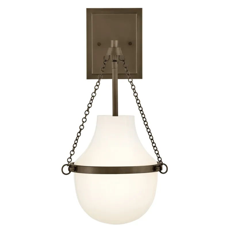 Collins 9" Sconce | Heritage Bronze