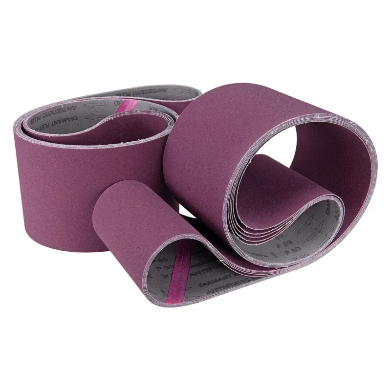 BERNARDO Gewebeschleifbänder für Metall – Modell Gewebeschleifband für SA 3, 1190 x 100 mm - K 40 (10 Stk.)