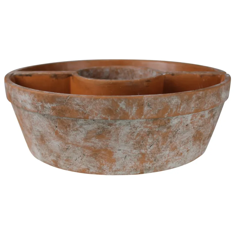 Tresco Rustic Half Round Planter, Cement Set Of 4 By HomArt | Planters, Troughs & Cachepots | Modishstore